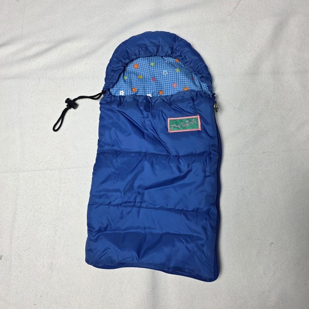 My Twinn Cuddly sister doll Sleeping Bag blue